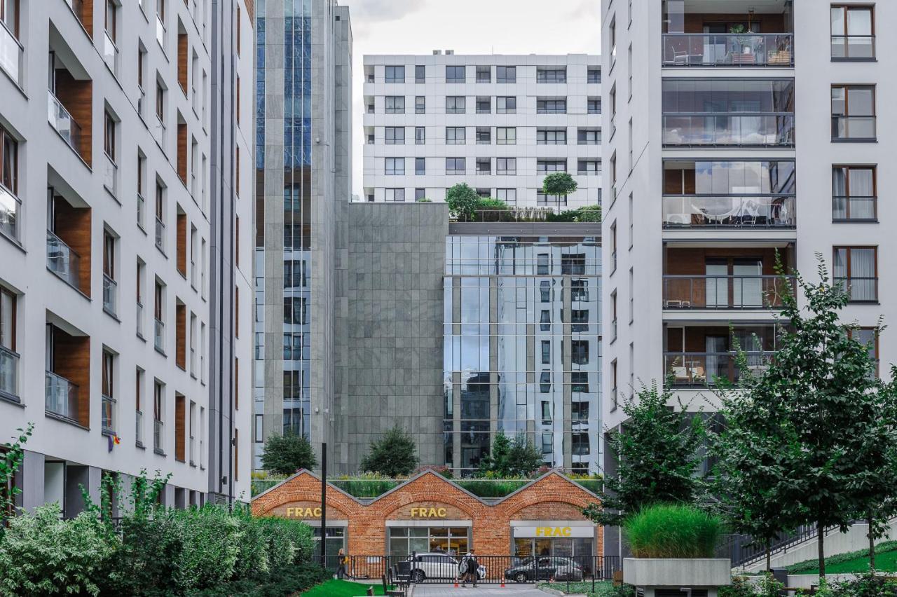 Modern Apartments With Access To The Pool Near Rondo Daszynskiego Station Warschau Exterior foto